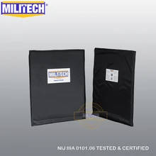 MILITECH 11x14 T Cut Pair пуленепробиваемая арамидная баллистическая панель Lvl2 ударопрочный корпус Броня мягкая пластина NIJ IIIA 3A NIJ 0115,00