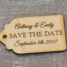 Пользовательские деревянный деревенский сохранить дату свадьбы подарок на день рождения пользу метки девичник помолвка сувениры вставки приглашение