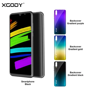 Перейти на Алиэкспресс и купить XGODY P30 мобильный телефон с 6-дюймовым дисплеем, четырёхъядерным процессором MT6580M, ОЗУ 2 Гб, ПЗУ 16 Гб, 3G, 2-мя слотами для sim-карт, 5 МП, 2800 мАч, GPS