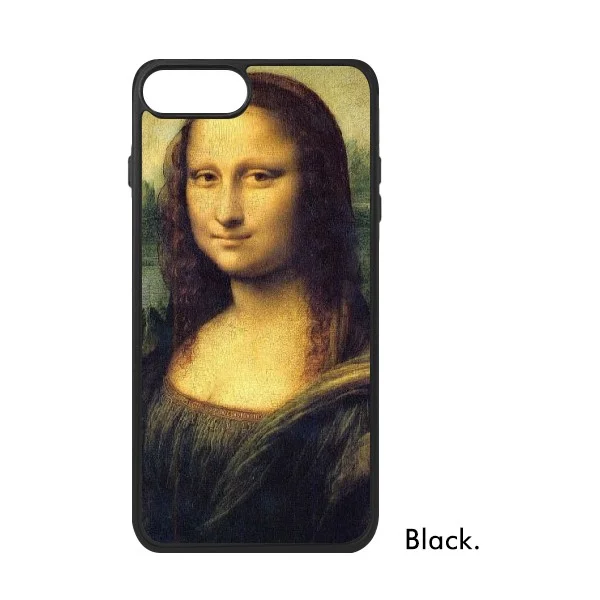 

Da Vinci Mona Lisa Smile Famous Oil Painting Great Master Art Wor Phone Case for iPhone 678 Plus XS Max XR Cover