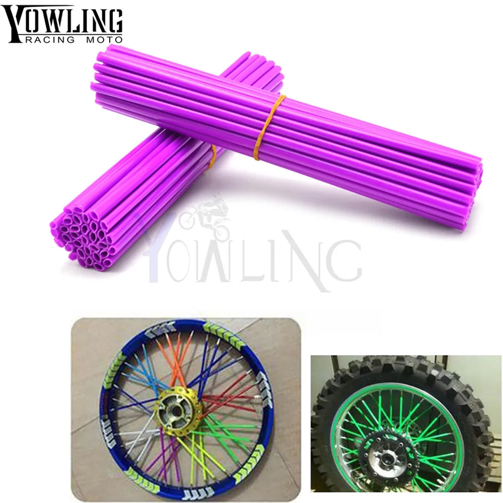 Universal motorcycle Dirt Bike Enduro Off Road Wheel RIM Spoke Skins