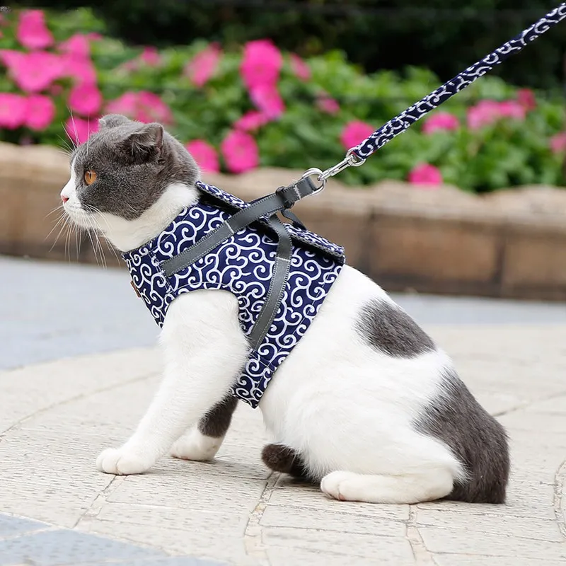 Cat harness vest