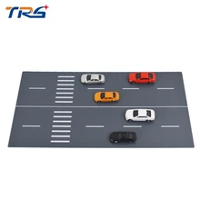 Teraysun Model Road Scenery Layout 1:144/150 Scale Model Roadbed/ Road Surface Plastic Roadway Model Train Toy Kits Teraysun Model Road Scenery Layout 1:144/150 Scale Model Roadbed/ Road Surface Plastic Roadway Model Train Toy Kits