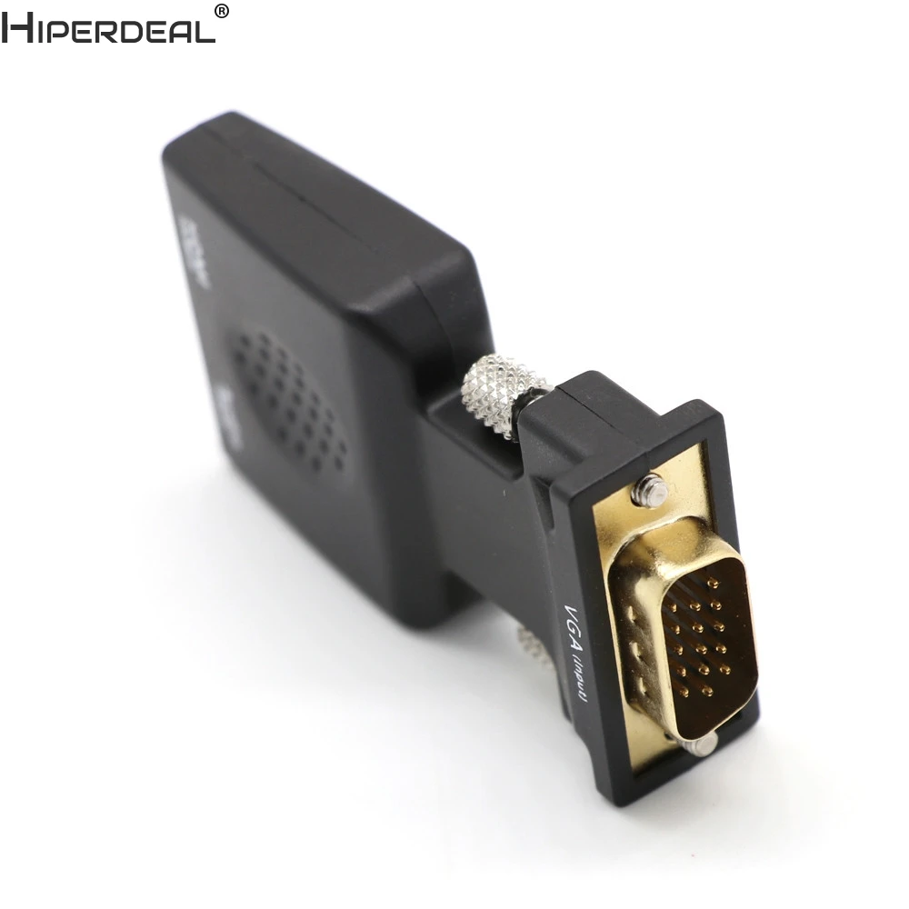 HIPERDEAL 1080P VGA мужчин и женщин HDMI конвертер адаптер аудио порт Удлинительный кабель VGA Oct30 HW