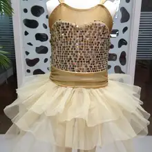 Настоящий гимнастический купальник для девочек балетная пачка Специальное предложение новая детская юбка для латинских танцев сценическая одежда для выступлений для взрослых