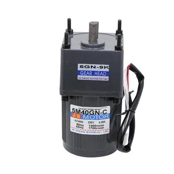

40W Ac Gear Motor 220V Motor With 50Hz/60Hz Positive and Reverse Regulation Motor