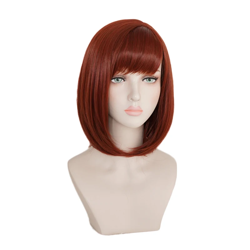 Kingdom Hearts III Кайри красновато коричневый короткий парик косплей костюм женщины термостойкие синтетические волосы парики для вечеринок на Хэллоуин