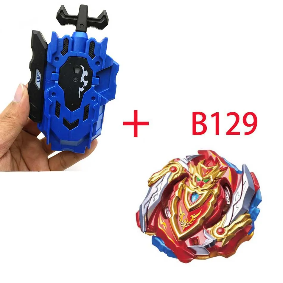 Спиннинг Bayblade BURST B-104 B-105 с средство для запуска Beyblade Bay blade металл пластик Fusion 4D Подарочные игрушки для детей