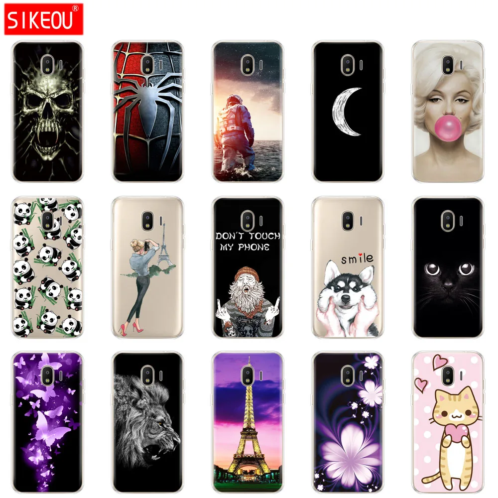 Case FOR Samsung Galaxy J4 2018 Soft Silicon Back Cover EU J400F J400 Phone |