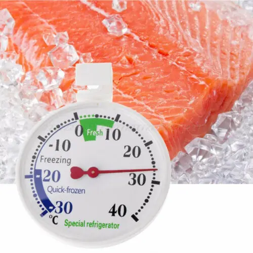 

Refrigerator Dial Pointer Fridge Useful Thermometer Freezer Temperature New