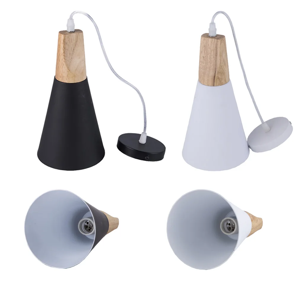 

modern ceiling lamp black white wooden simple led ceiling light for Living Room dining room Bedroom Led Ceiling Lights Fixtures