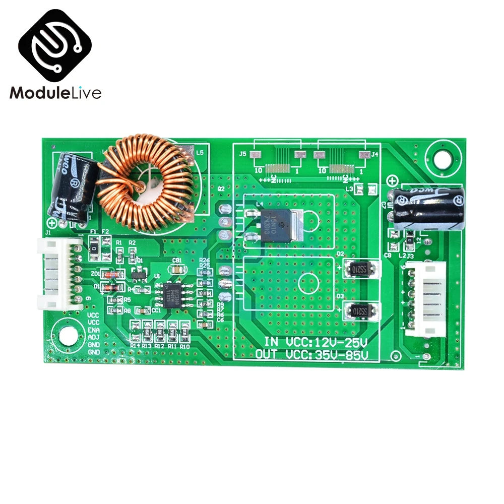 14-37 дюймов светодиодный lcd Универсальный ТВ ПОДСВЕТКА постоянный ток плата драйвер повышающий Повышающий Модуль 10,8-24 В до 15-80 в