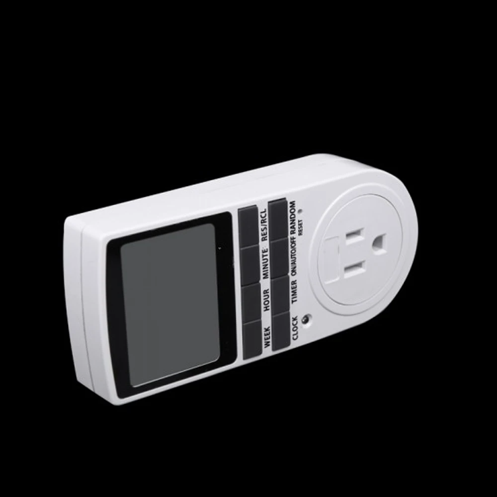 Digital Programmable Timer Socket Dengan Waktu Saklar Untuk