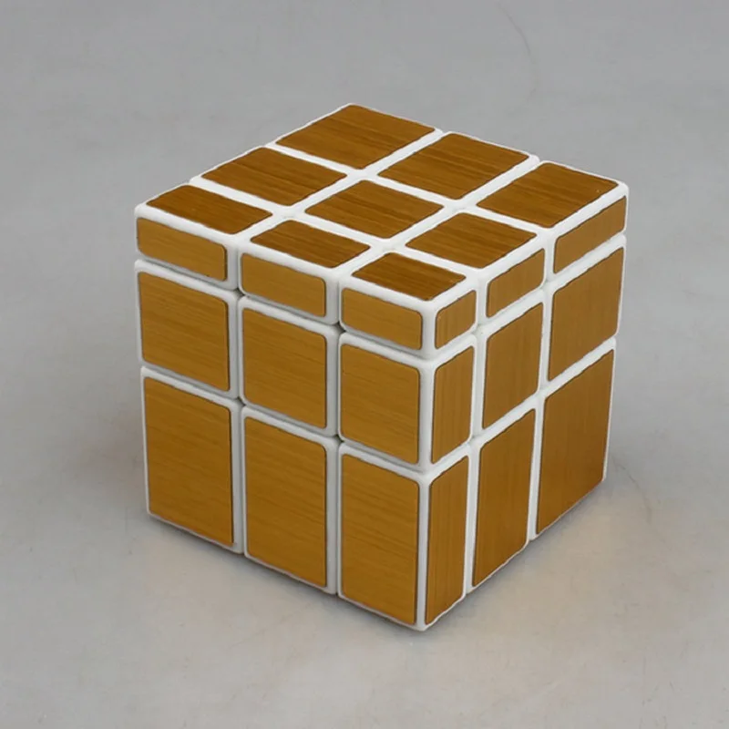 Shengshou 57 мм 3x3x3 зеркало Конструкторы Cast Puzzle покрытием Cube Развивающие игрушки Puzzle прямо Рисование mirror твист Cubo