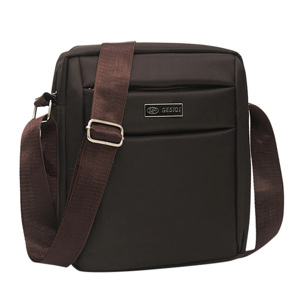 Мужской портфель, модная Повседневная деловая сумка на плечо, уличные сумки-мессенджеры
