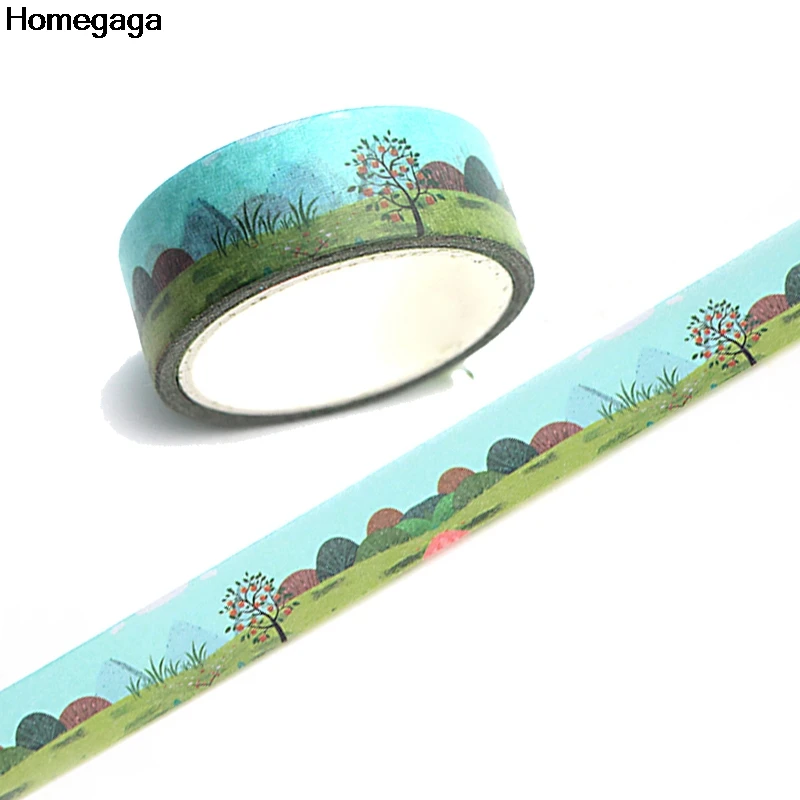 

Homegaga Summer Solstice funny album fashion cartoon Washi tape diy Scrapbooking Adhesive Masking Printed kids stickers D2083