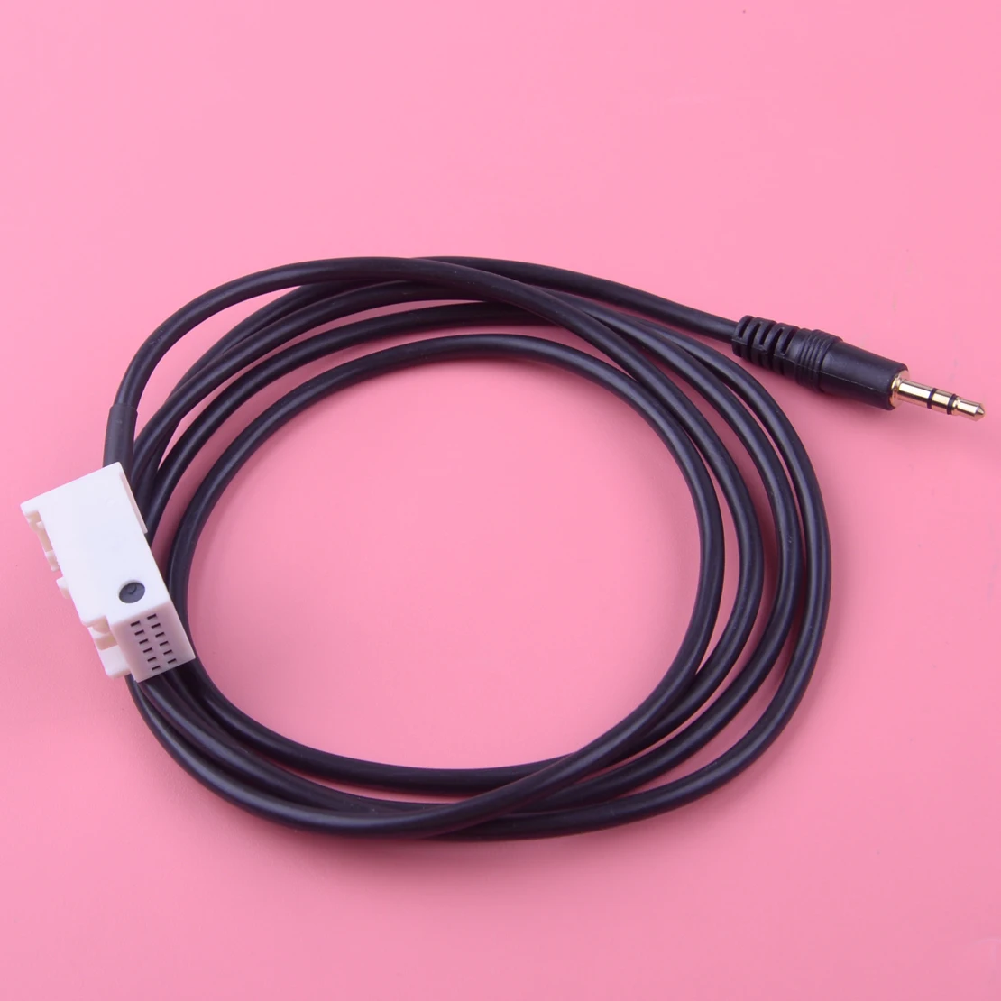 

DWCX Stereo Car AUX Cable Connector 3.5MM Audio Adapter Fit for Peugeot 307 308 406 407 508