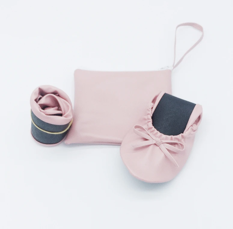 scholl foldable ballet flats