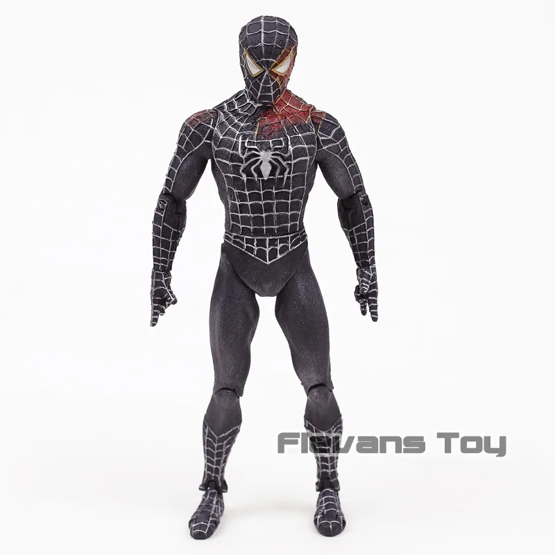 

Marvel Diamond Select Black Suit Spiderman 7" Loose Action Figure Toy