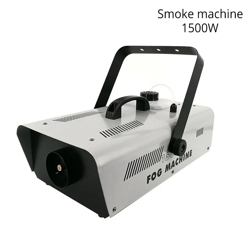 thumbnail image 1 of Máquina de humo SHEHDS 1500W DMX RGB con control remoto inalámbrico Máquina de niebla LED Luces de DJ Iluminación de discoteca Escenario, 1 of 5