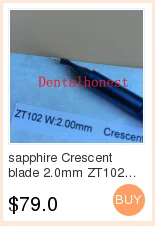 Milímetros Grau Lâmina Oftálmica Safira Faca Facada Incisão Instrumento Olho Zt116 1.0 um 35 Mod. 1252352 22 Cheap Utensílios de cuidado facial