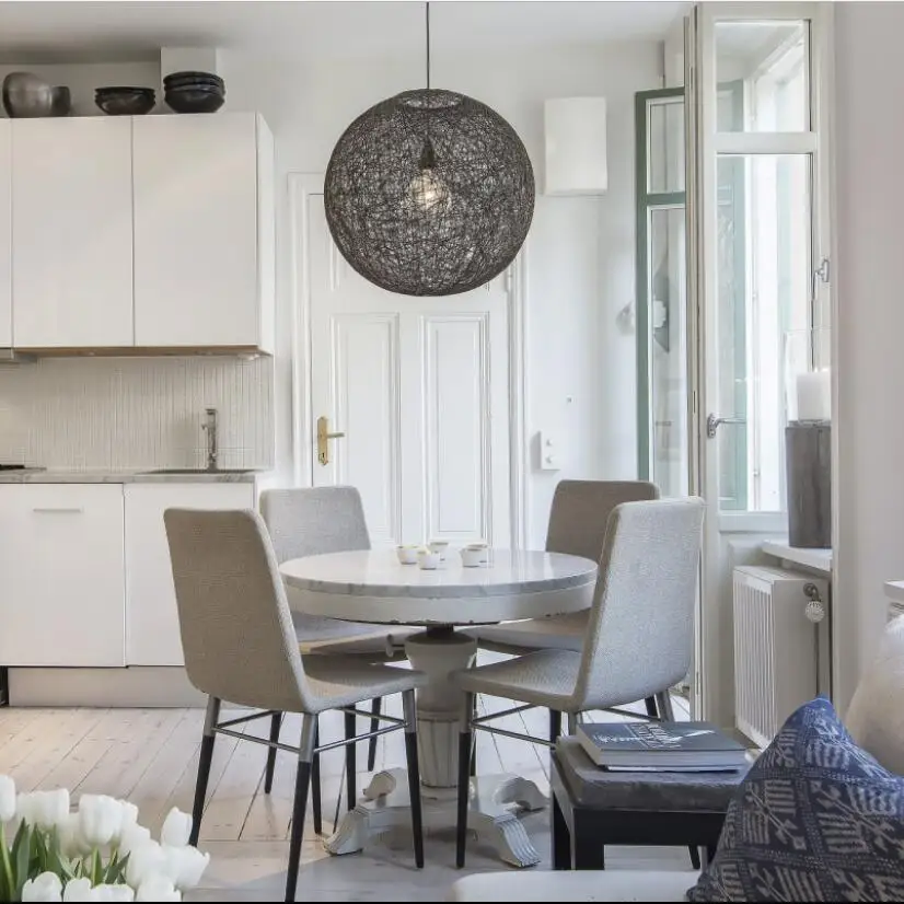 Подвесная лампа Sepa Takraw плетеная из ротанга|pendant lamp|modern wickerwicker pendant lamp |