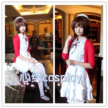 

Saenai Heroine No Sodate Katou Megumi Cosplay Costume Anime Women Lolita JK Sweater+Dress+Hat+Leg Band