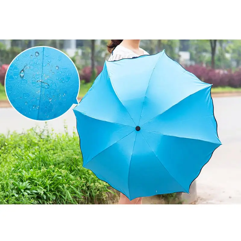 Женский Зонт от дождя, складной женский зонт с ручкой, удобный брендовый зонт для девочки, зонты принцессы