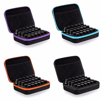 

30-Bottle Essential Oil Case Carrying Holder 5ML10ML 15ML Perfume Oil Travel Storage Box Nail Polish Organizer Storage Bag