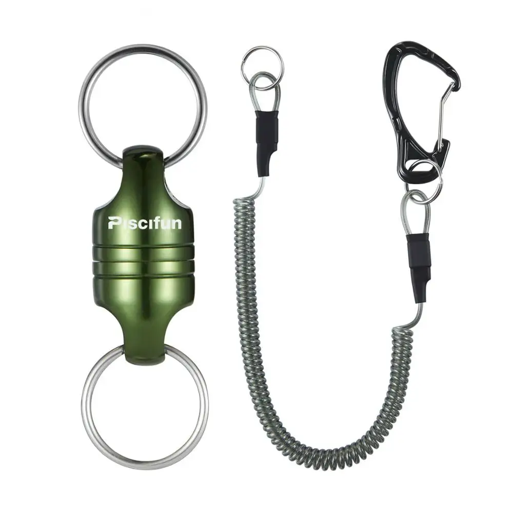 Oval Green Piscifun, два предмета, для ловли нахлыстом, алюминиевый инструмент, крепкий шлейф, магнитный, 7 фунтов, шнур, тяга, 3,5 кг, зеленый/серебристый/черный - Цвет: Oval Green