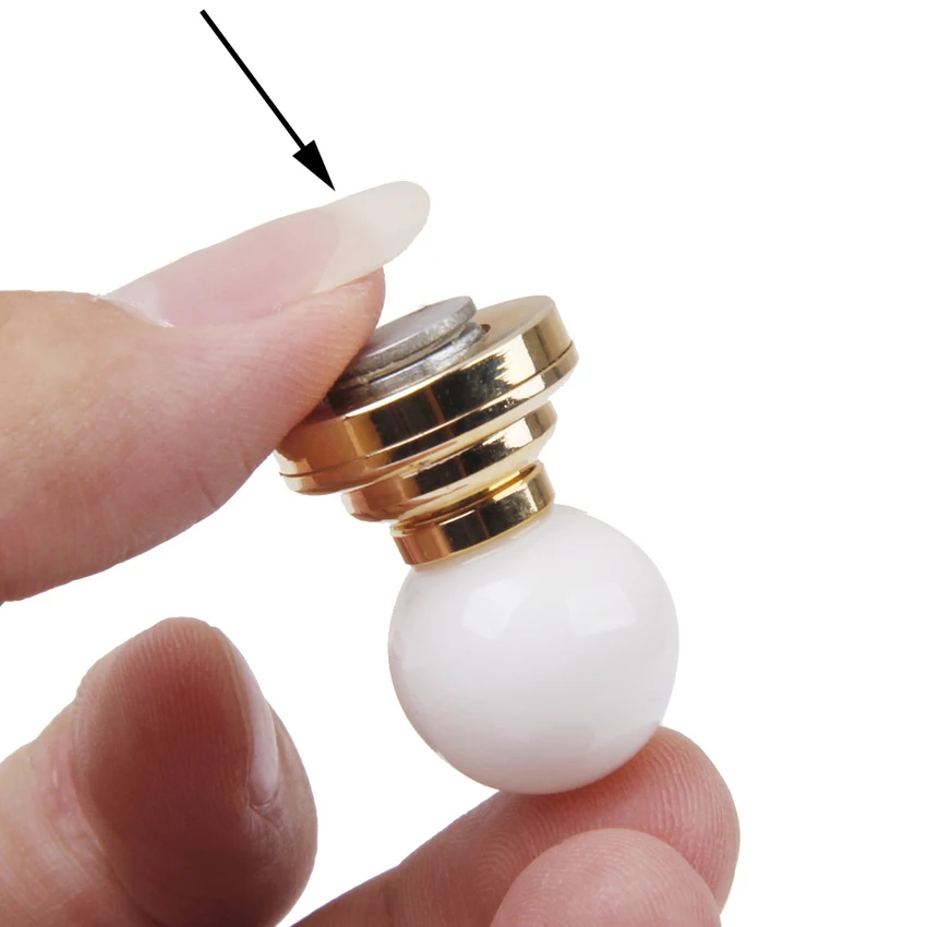 

1:12 Dollhouse Wireless Ball Shape Ceiling Light Wall Table Lamp Warm Lighting Easy Installation