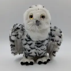 Снежные игрушечная сова украшение дома реальной жизни игрушка для птиц большой кукла "Сова" хорошее качество