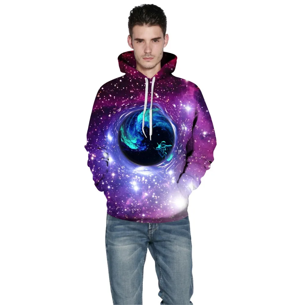 Black hole Earth Galaxy Space Men's Women's Hoodies And Sweatshirts Fashion 3D Printing Hooded Tops Pullovers drop shipping Black hole Earth Galaxy Space Men's Women's Hoodies And Sweatshirts Fashion 3D Printing Hooded Tops Pullovers drop shipping