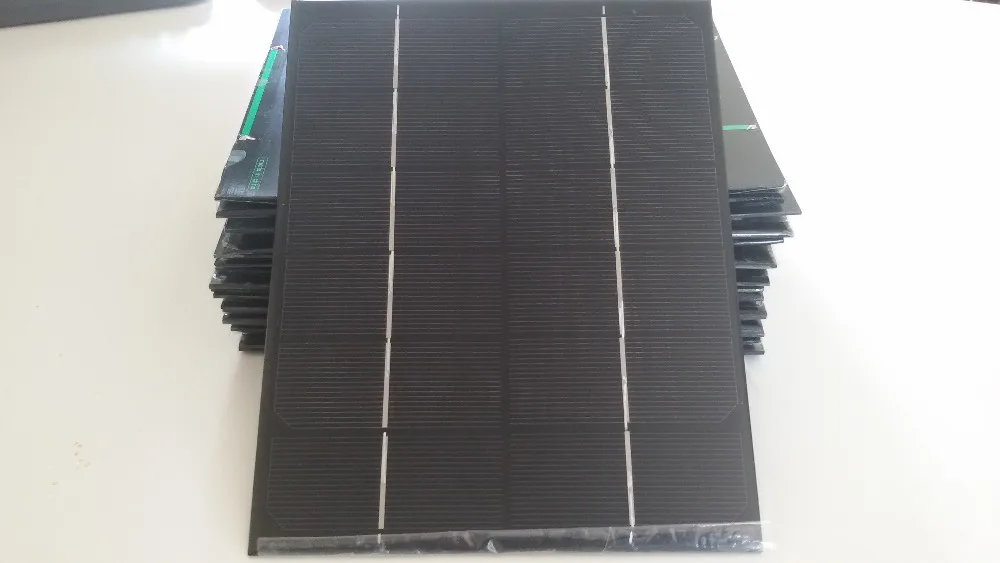 Allmejores солнечные панели 6 В 6 Вт монокристаллический высокая эффективность фотоэлектрические ячейки для DIY солнечной энергии systerm, свет