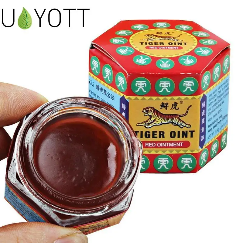 New Red White Tiger Balm Ointment For Headache Toothache Stomachache Painkiller Muscle Relieving Dizziness Essential huismerk kopen in de aanbieding New Red White Tiger Balm Ointment For Headache Toothache Stomachache Painkiller Muscle Relieving Dizziness Essential huismerk kopen in de aanbieding