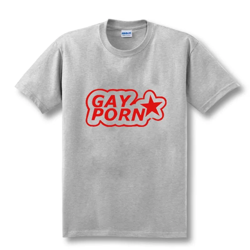 Free-Shipping-GAY-PORN-STAR-Prank-Joke-Funny-College-Drinking-T-Shirt-Men-cotton-short-sleeve