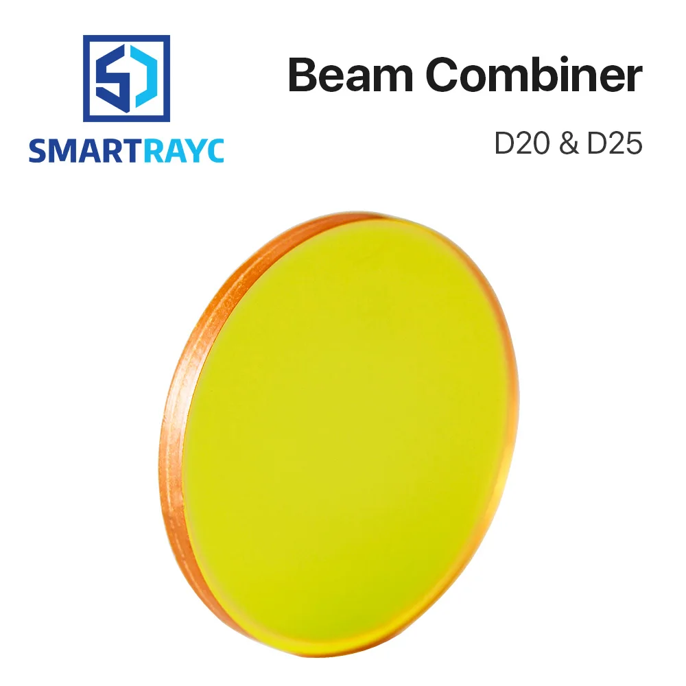 

Laser Beam Combiner lens Diameter 20mm 25mm for CO2 Laser Engraving Cutting Machine to Adjust Light Path and Make Laser Visible