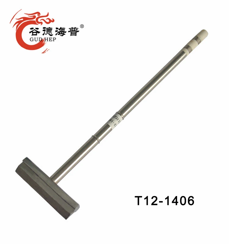 

Gudhep 1pc T12-1406 STM32 OLED/LED Soldering Station DIY Welding Tips Soldering Iron for FX951 Soldering Rework Station