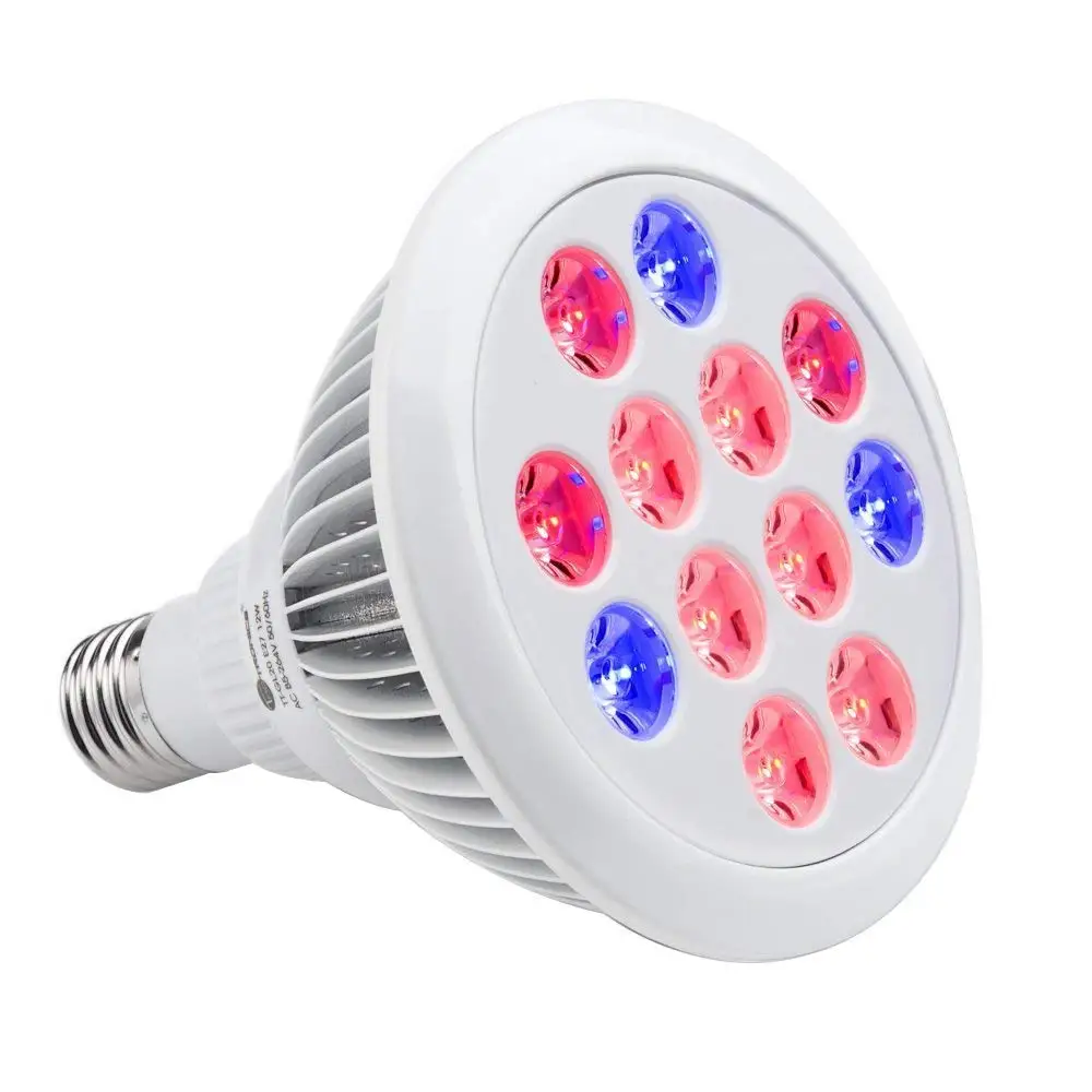 Светодиодные лампы для роста растений лампы E26/E27 расти Lights12/24 Вт RGB комнатные растения растут лампа гидропонная теплица натуральное растение огни