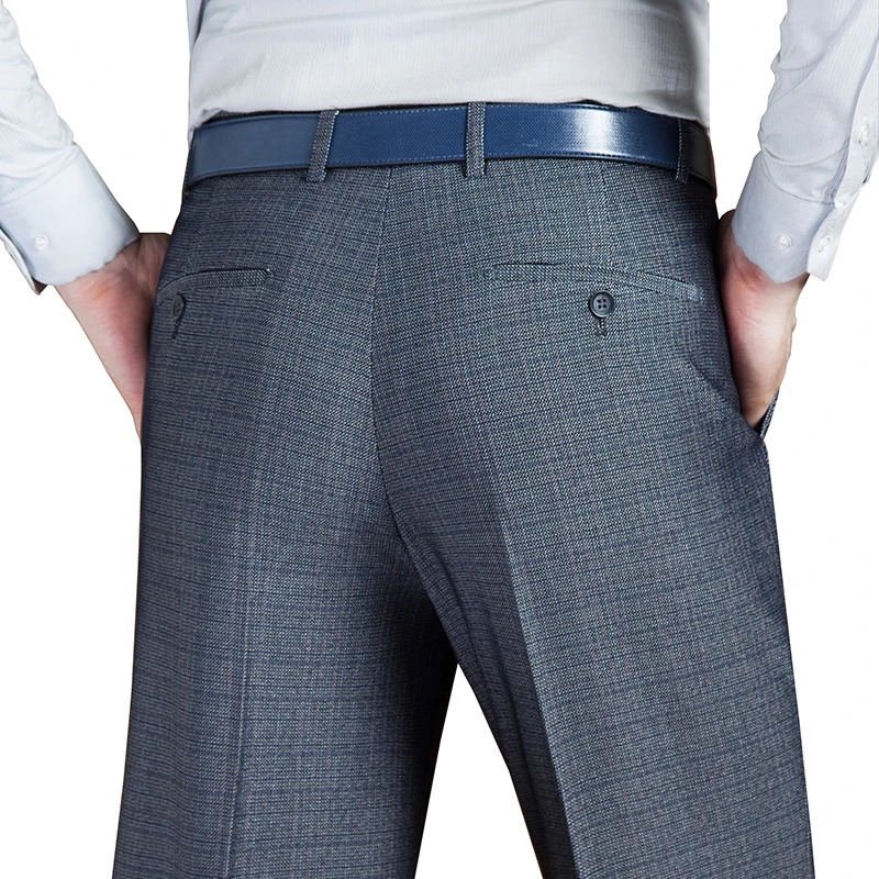 29 50 High Quality Summer Men Baggy Suit Pants Spring Autumn Big Size