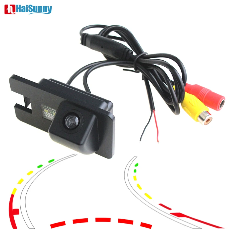 Cena Inteligentny Parking asystent pomoc noc z tyłu powrót do kamera dynamiczny toru linii HD CCD dla Great Wall Hover h3 H5 Haval