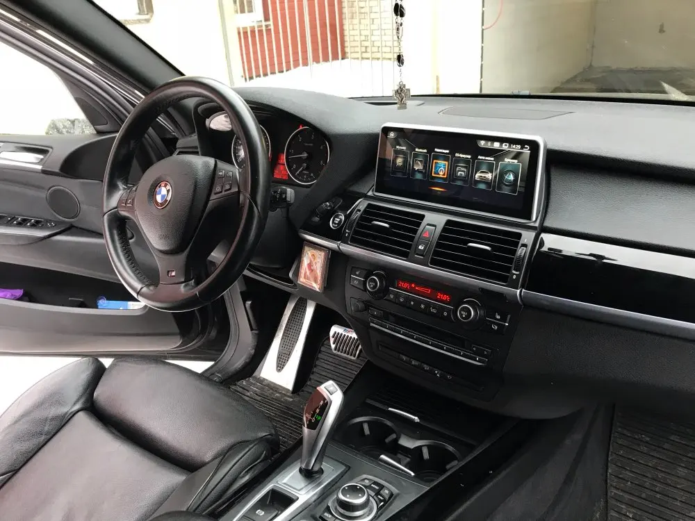 Discount JSTMAX Android 7.1 System 10.25" Car GPS Navi Screen For BMW X5 E70 2007-2013 X6 E71 2007-2014 Radio BT 2+32G OBD Touch Screen 8