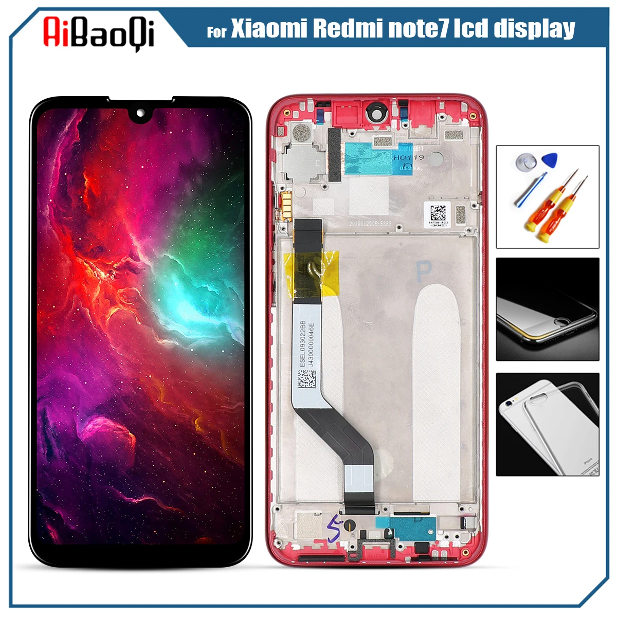 

Original For Xiaomi Redmi note 7 pro LCD Display + Touch Screen Replacement Digitizer Assembly Redmi note7 Mobile Phone lcd