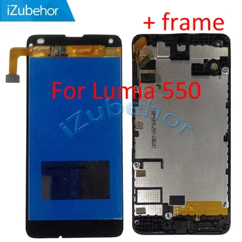 

4.7 inch For Microsoft Lumia 550 LCD display with Touch Screen Digitizer Assembly For Nokia lumia 550 lcd Black by Free Shipping