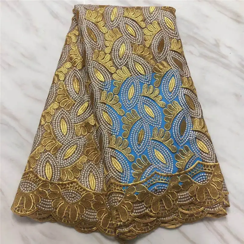 

PL!African Lace Fabric 2019 Embroidered Nigerian Wedding Lace Fabric High Quality French Tulle Lace Fabric ! L60409