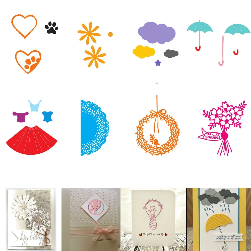 

Metal Cutting Dies Stencils Scrapbooking Embossing DIY Crafts troqueles de corte de metal scrapbooking