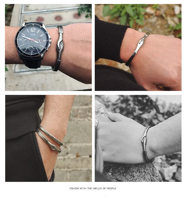 316L-Stainless-Steel-Bangel-Couple-Vintage-Cuff-Bracelets-For-Women-Men-Retro-Punk-Bracelets-Viking-Jewelry (8)