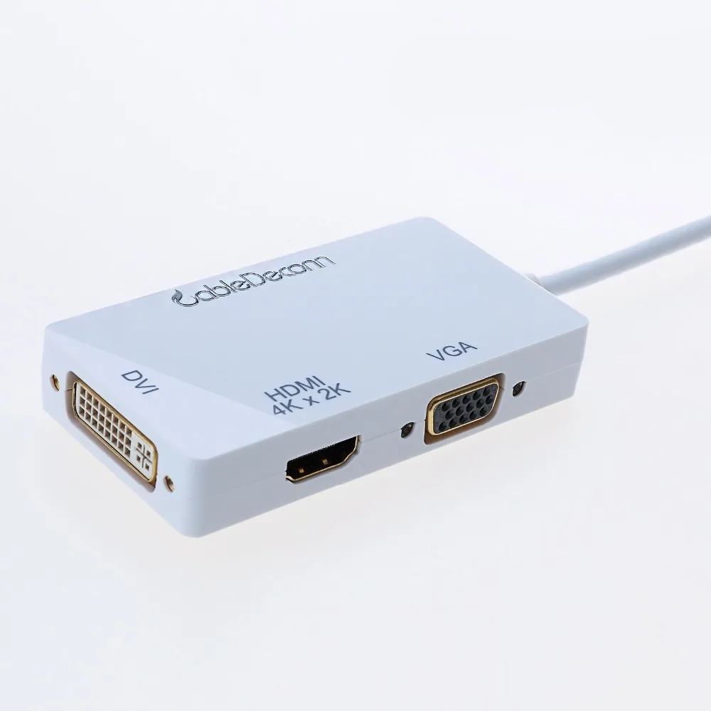 Thunderbolt 3 док-станция USB C к HDMI VGA DVI адаптер многопортовый 4K кабель для Apple Mac samsung S8 Macbook Pro USB C концентратор