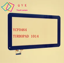 A Estrenar 10.1 ”YCF0464-A para TURBOPAD 1014 Digma ids10 Pantalla Táctil Capacitiva Digitalizador Panel de Pantalla Táctil