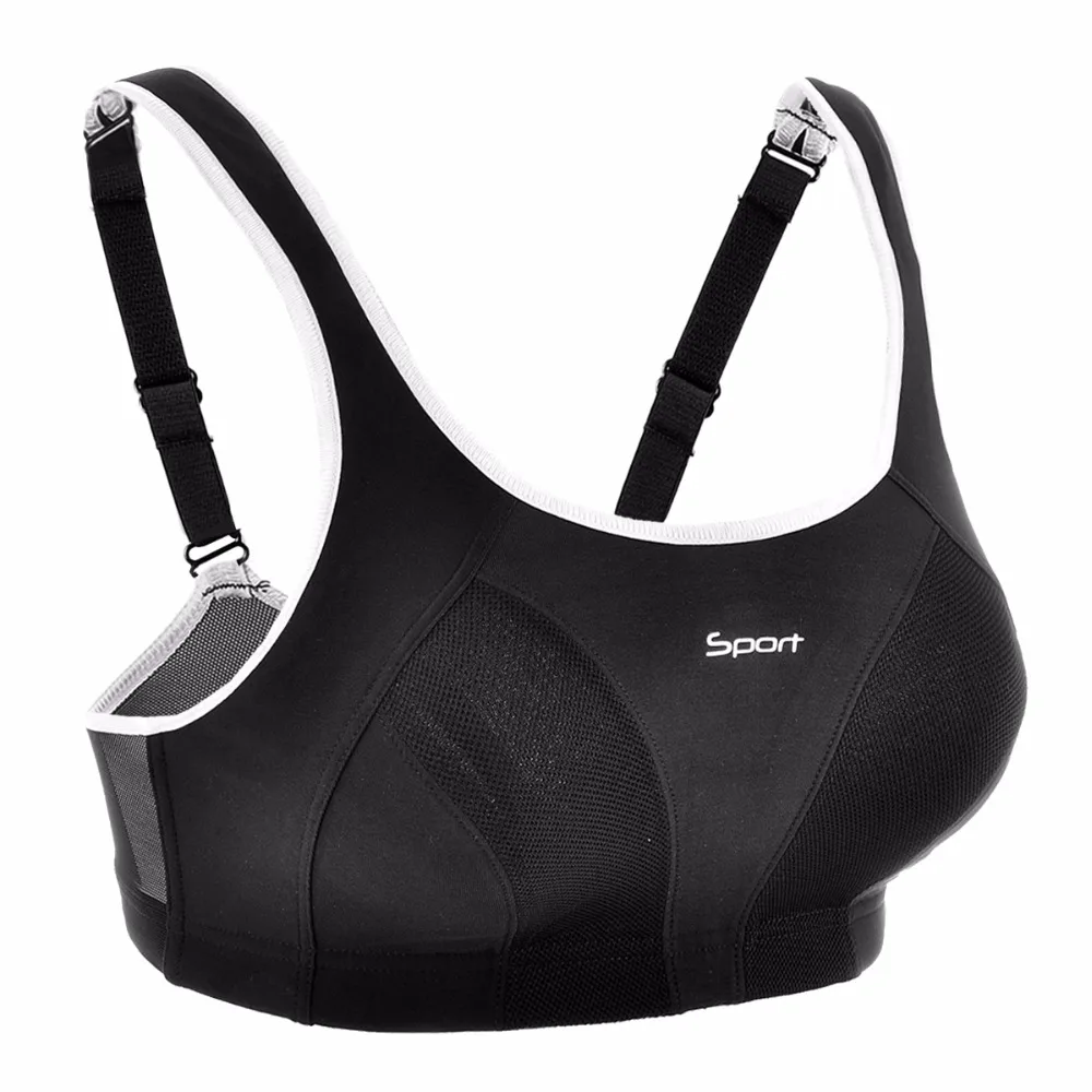 

BAICLOTHING Drop Ship Women's Wire Free Non Padded Racerback Maximum Full Coverage Unlined Bra 32 34 36 38 40 42 B C D E F G